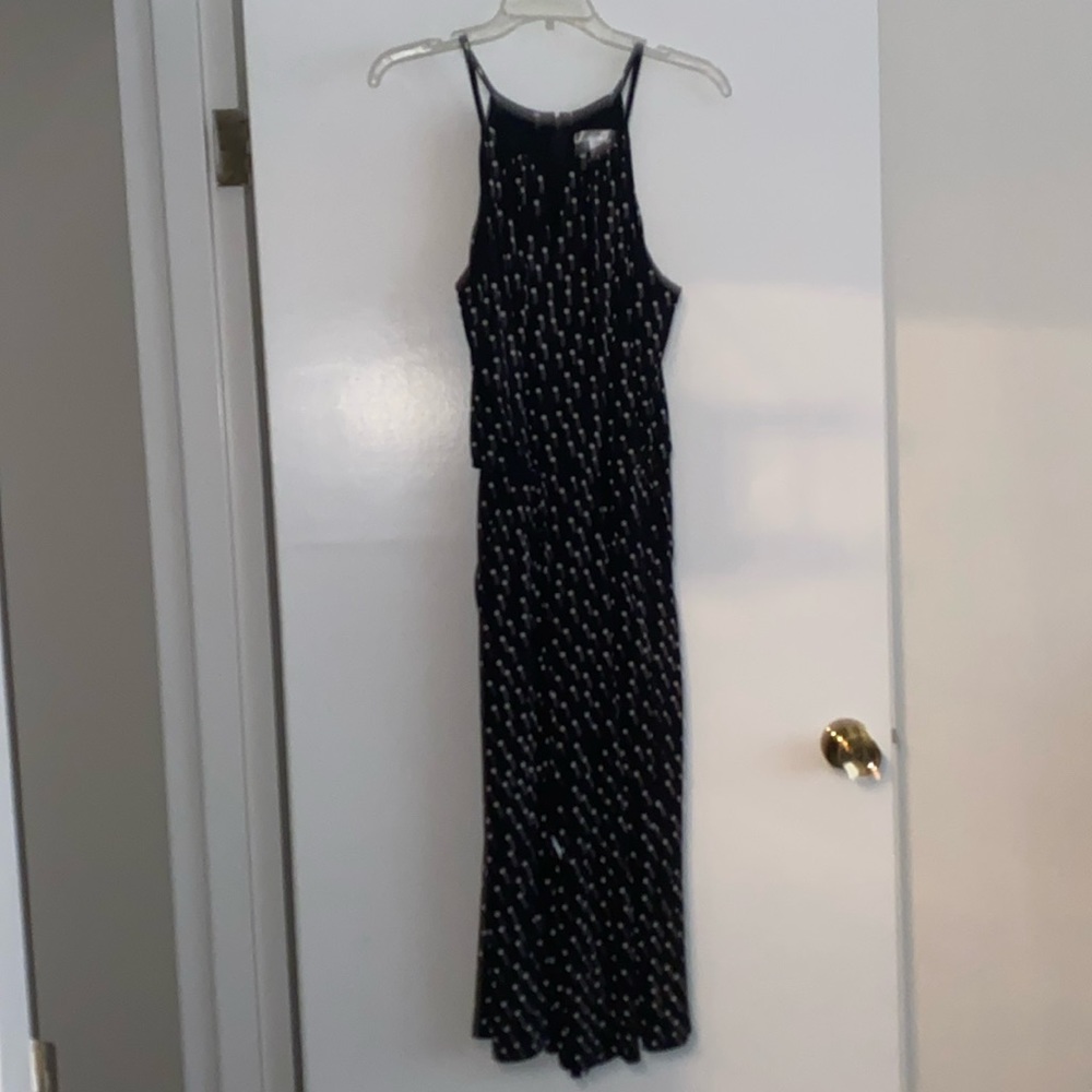 Polka dot jump suit